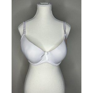 NWT‎ 36DDD Angelina Womens White Underwire Padded Convertible Full Coverage Bra